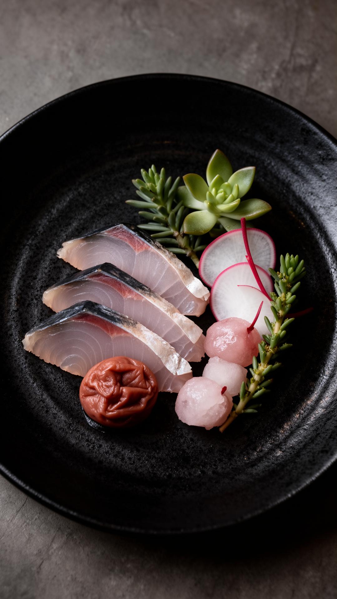 Salt-cured amberjack