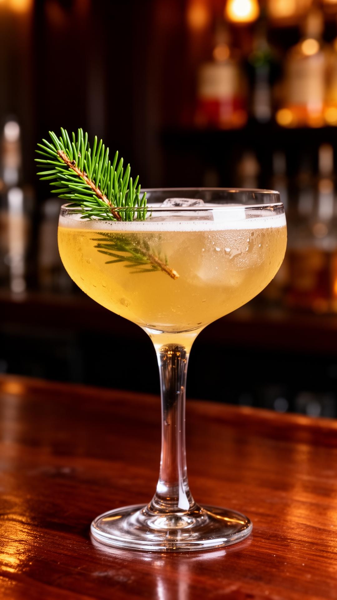 Douglas fir gimlet